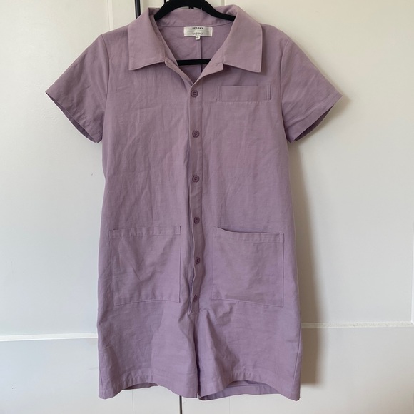 redskyshop Pants - Redskyshop lilac romper sz XS